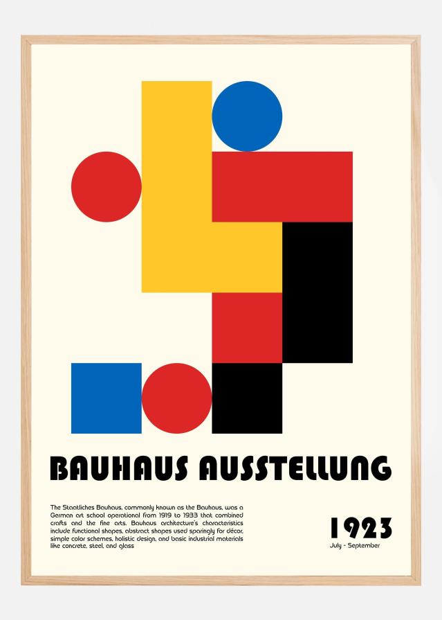 Bauhaus Ausstellung Poster