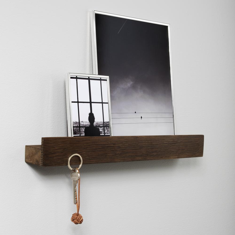 Magnet Shelf Smoked Oak 40 cm