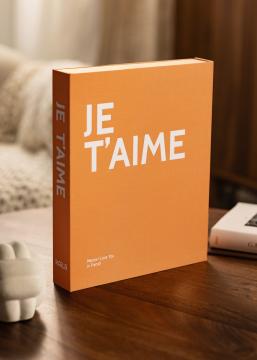 KAILA JE T'AIME - Coffee Table Photo Album (60 čierne Strani / 30 listov)