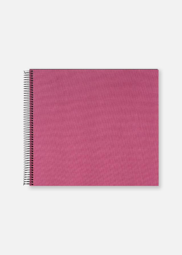 Bella Vista Spiralni album Fuchsia - 35x30 cm (40 čierne Strani / 20 listov)