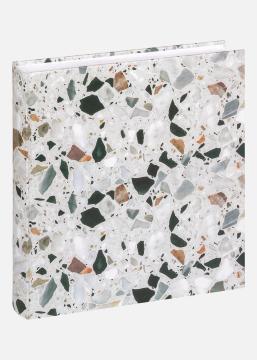 Terrazzo stone Album Črna - 28x29 cm (60 Beli Strani / 30 listov)