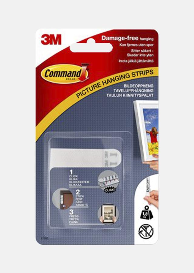 3M Command Small Nosilec za sliko Bela - 1,8 kg