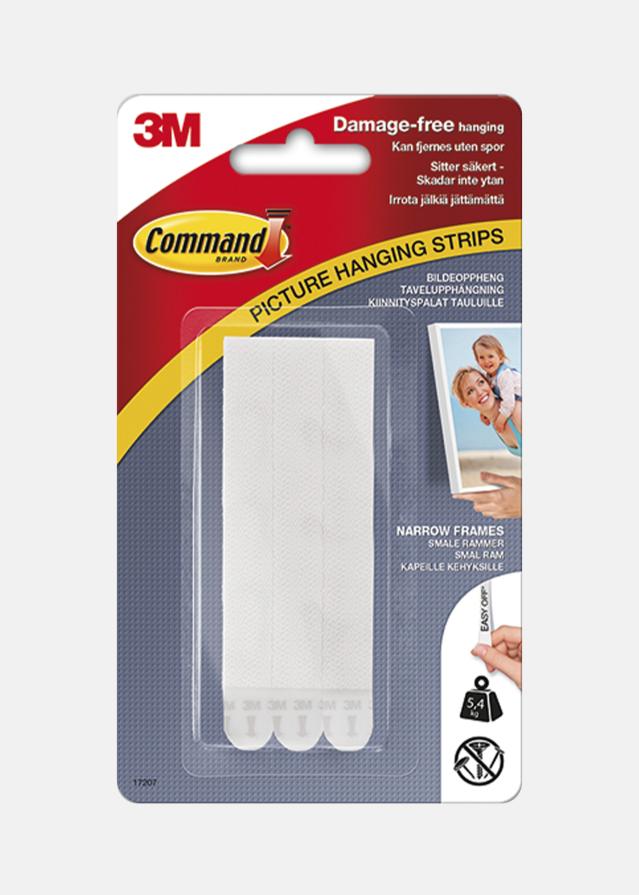 3M Command Narrow Nosilec za sliko Bela - 5,4 kg