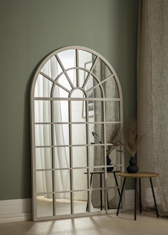 Ogledalo Window Dome Bež 100x160 cm