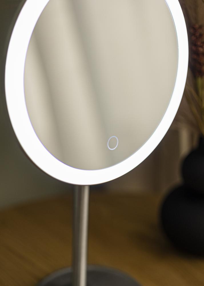 KAILA Ogledalo za ličenje Pillar LED Magnifying 20 cm Ø