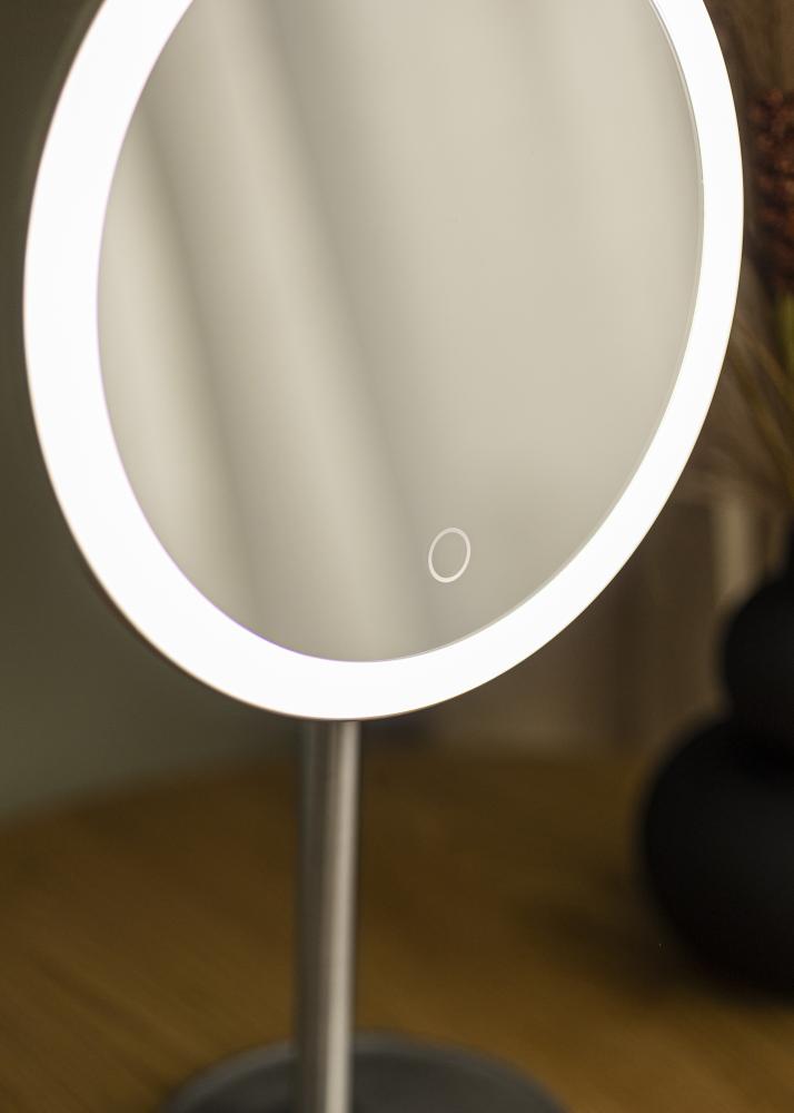 KAILA Ogledalo za ličenje Pillar LED Magnifying 20 cm Ø