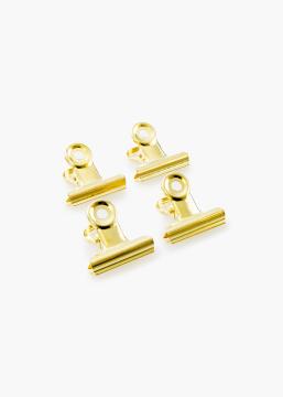 KAILA Poster Clip Gold 30 mm - 4 kos