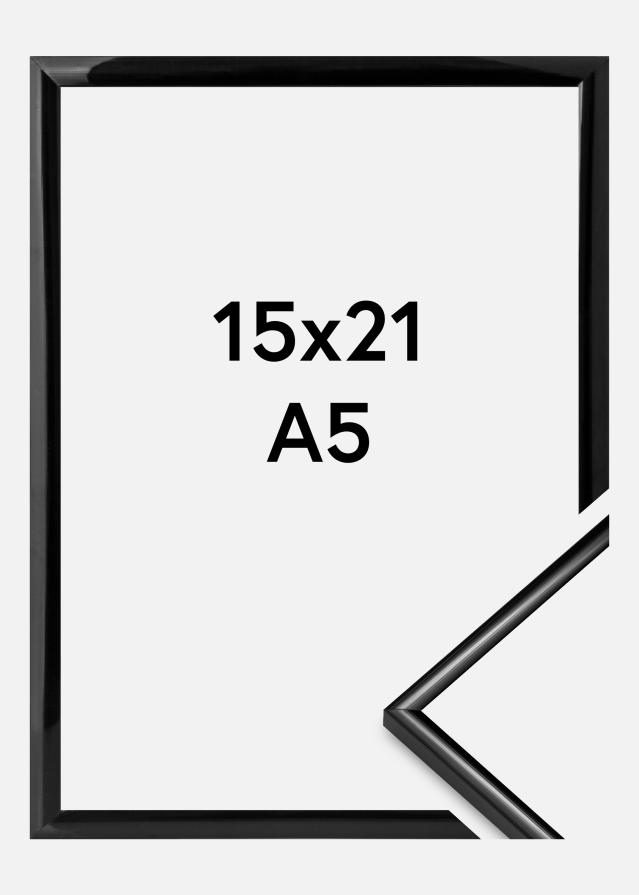 Okvir Scandi Akrilno steklo Črna 15x21 cm (A5)