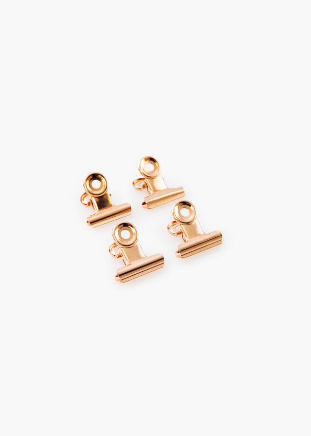 KAILA Poster Clip Rose Gold 20 mm - 4 kos