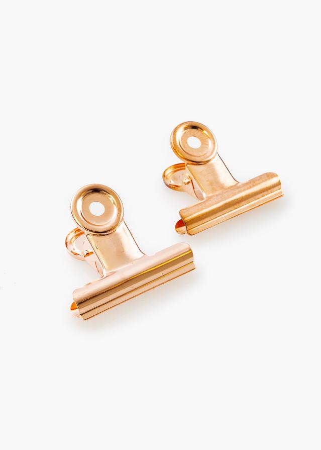 KAILA Poster Clip Rose Gold 50 mm - 2 kos