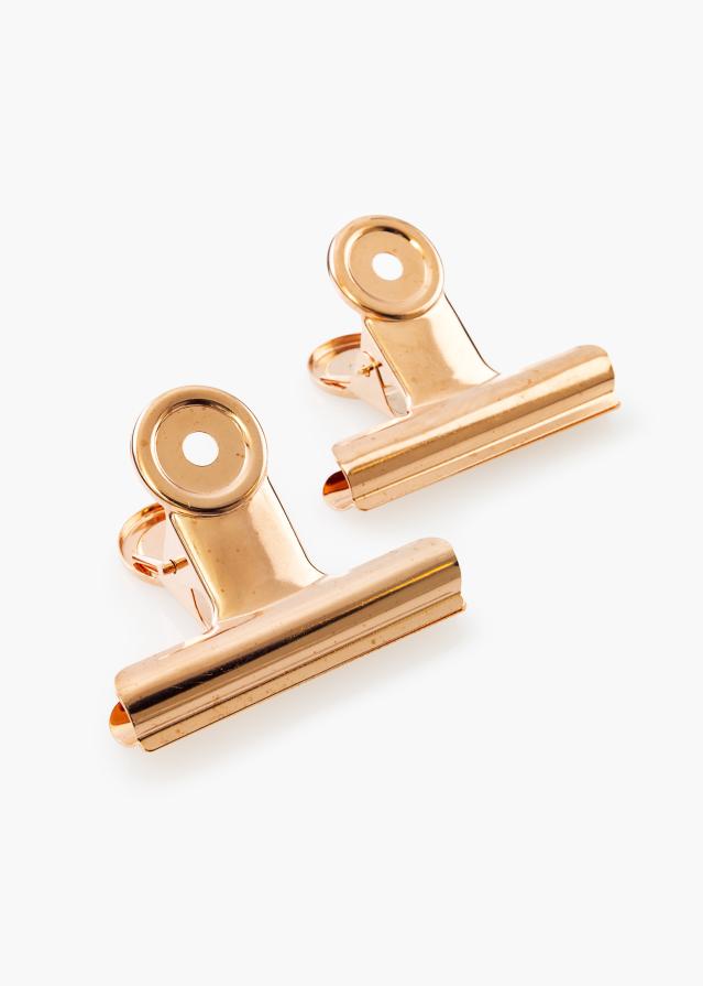 KAILA Poster Clip Rose Gold 65 mm - 2 kos