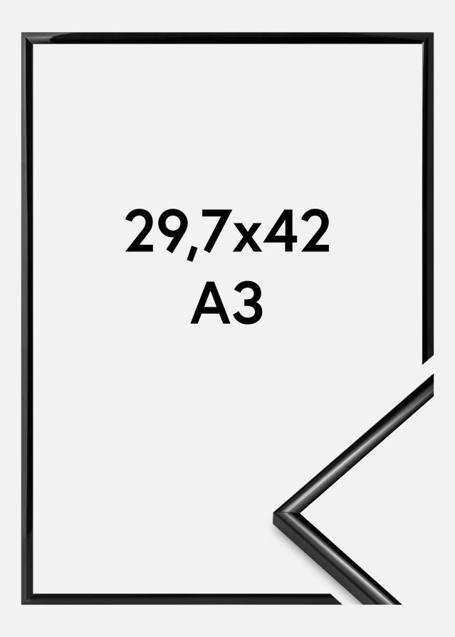 Okvir Scandi Akrilno steklo Črna 29,7x42 cm (A3)