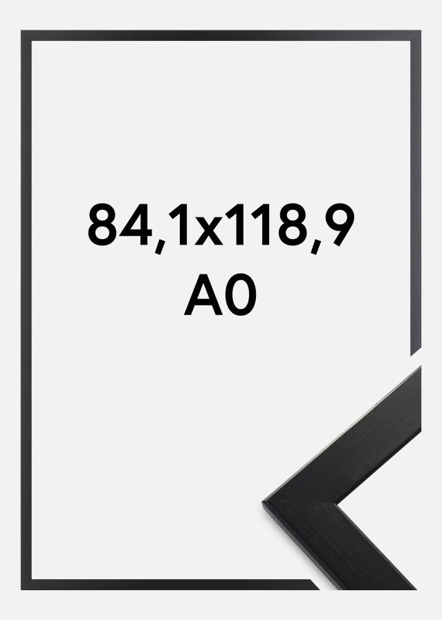 Okvir Trendline Akrilno steklo Črna 84,1x118,9 cm (A0)