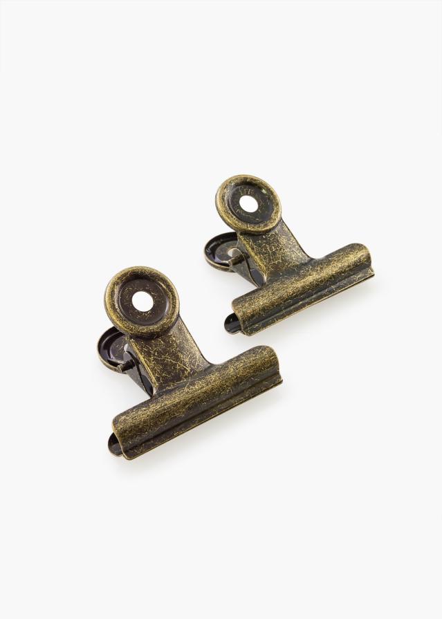 KAILA Poster Clip Retro Bronze 50 mm - 2 kos