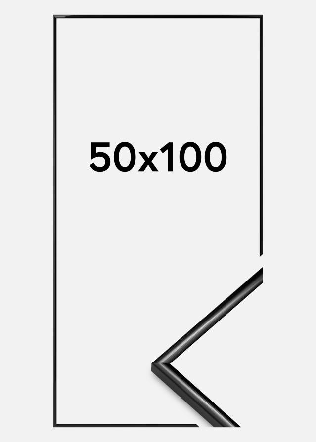 Okvir Scandi Akrilno steklo Črna 50x100 cm