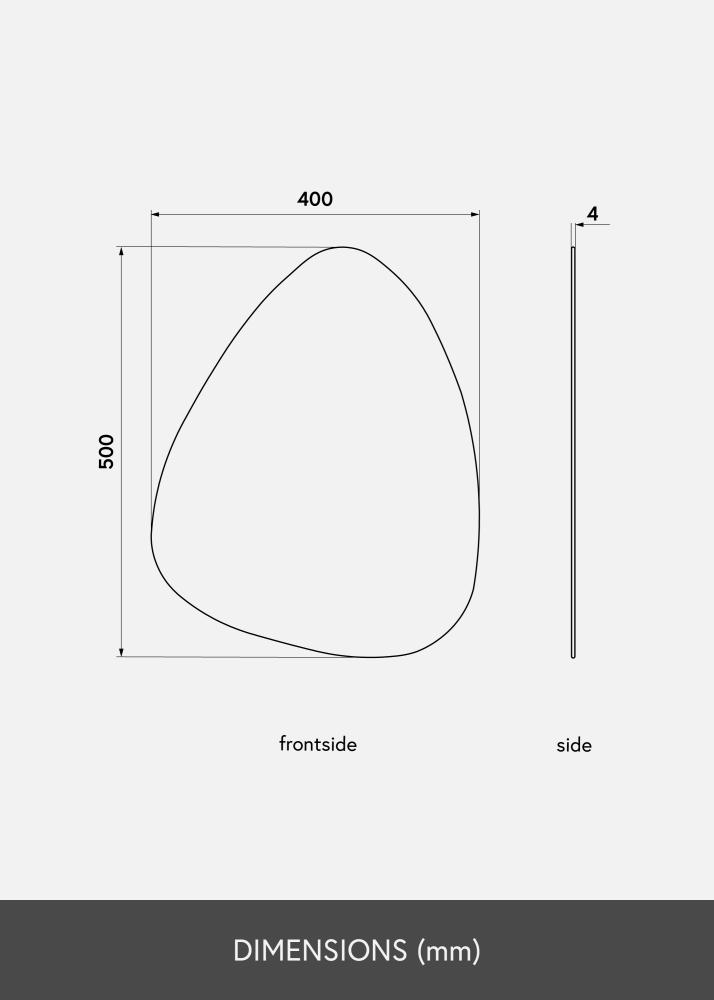 KAILA Ogledalo Shape I 40x50 cm