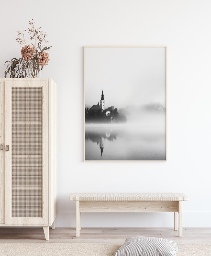 Sunrise At Lake Bled Poster