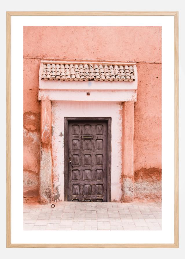 Marocco-pastell Poster