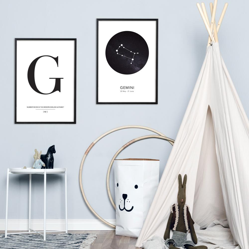 Letter G Poster