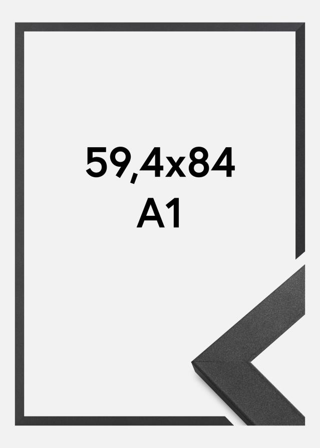 Okvir Graphite Wood Akrilno steklo 59,4x84 cm (A1)