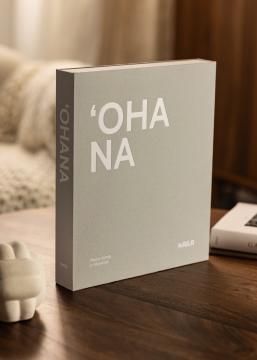 KAILA 'OHANA - Coffee Table Photo Album (60 čierne Strani / 30 listov)