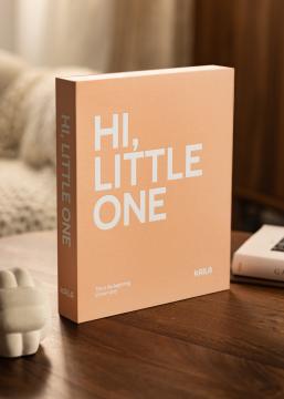 KAILA HI LITTLE ONE Pink - Coffee Table Photo Album (60 čierne Strani)