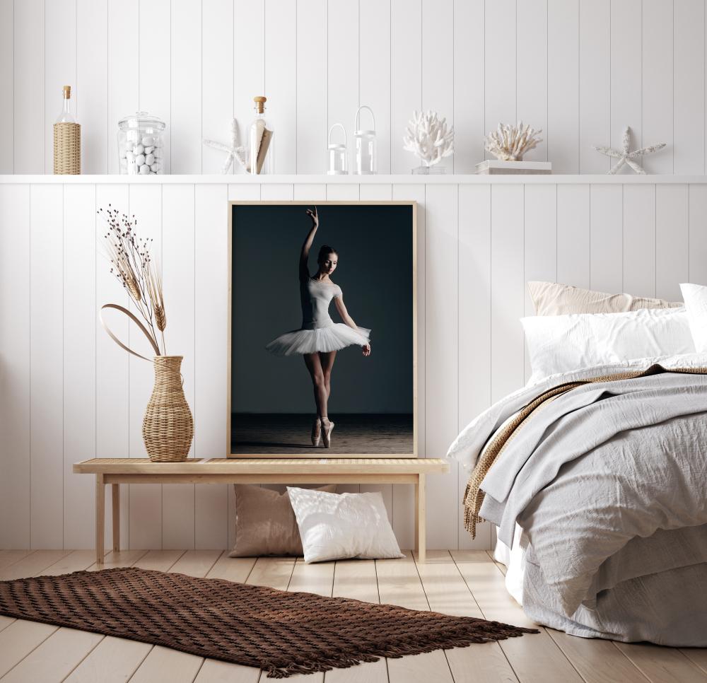 Dancer posing Poster