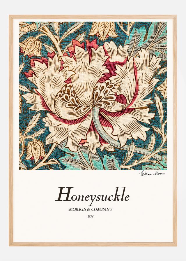 William Morris - Honeysuckle Poster