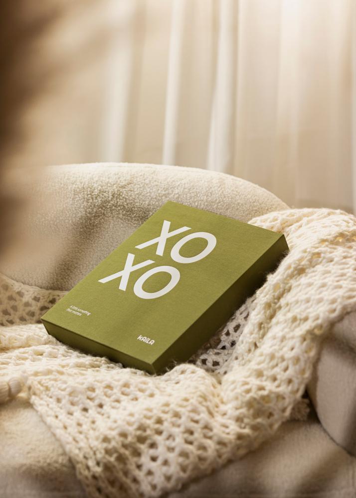 KAILA XOXO Olive - Coffee Table Photo Album (60 čierne Strani / 30 listov)