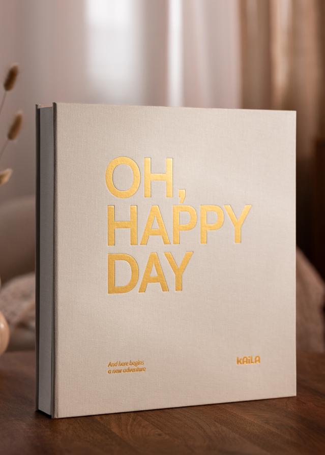 KAILA Foto album OH HAPPY DAY Krema - 600 slik v 10x15 cm