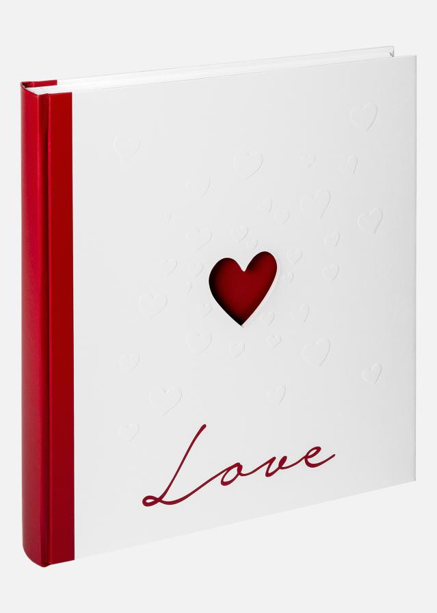 Love Poročni album Bela - 25,7x29,2 cm (50 Beli Strani / 25 listov)