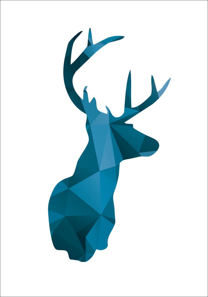 Deer - Modra Poster