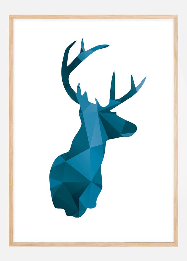 Deer - Modra Poster