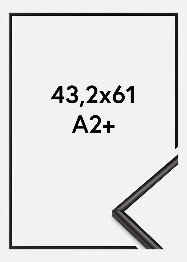 Okvir Scandi Akrilno steklo Mat črna 43,2x61 cm (A2+)