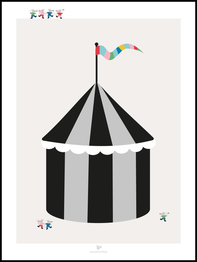 Circus - Beige Poster