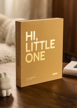 KAILA HI LITTLE ONE Manilla - Coffee Table Photo Album (60 čierne strani)