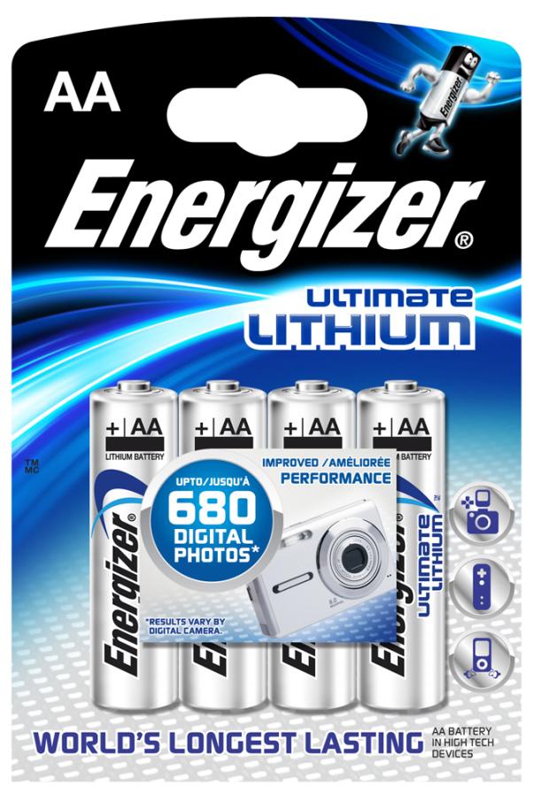 Energizer Ultimate Litij AA 4 kosi